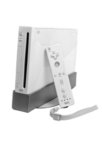 Console Wii Retrocompatible GameCube Modèle RVL-001 - Blanche